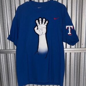 Nike Blue Graphic T-Shirt